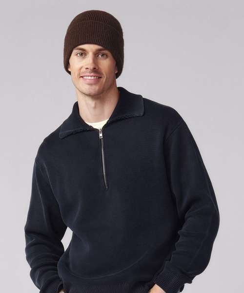 Wool blend beanie