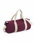 Burgundy/Off White