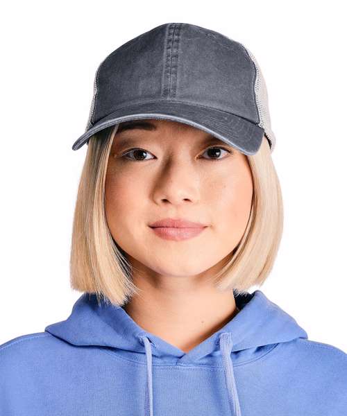 Sunwashed trucker cap