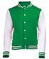 Kelly Green/White