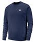 Midnight Navy/White