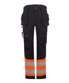 Black/Orange